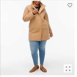 JCrew City Coat in Camel